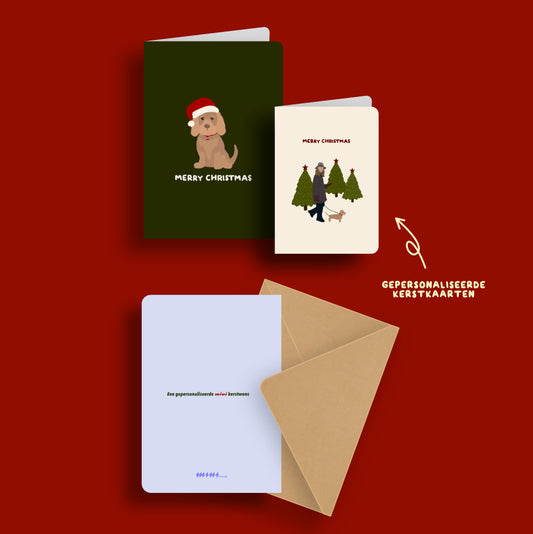 Mini op maat kerstkaart ★